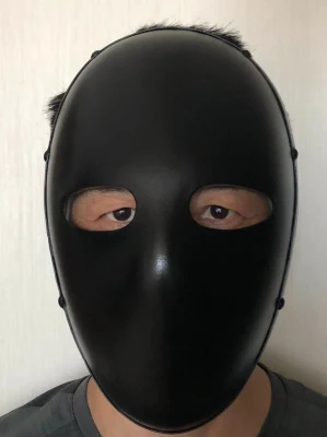 Armadura de máscara facial completa à prova de balas