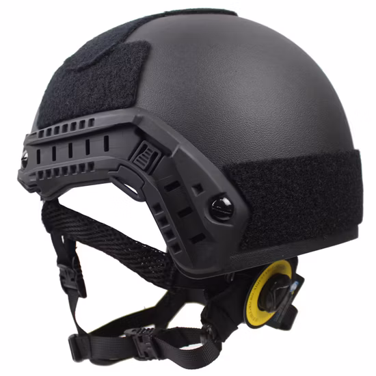 Capacete de aramida balística/UHMWPE militar tático à prova de balas combate primário para exército/capacete de aplicação da lei