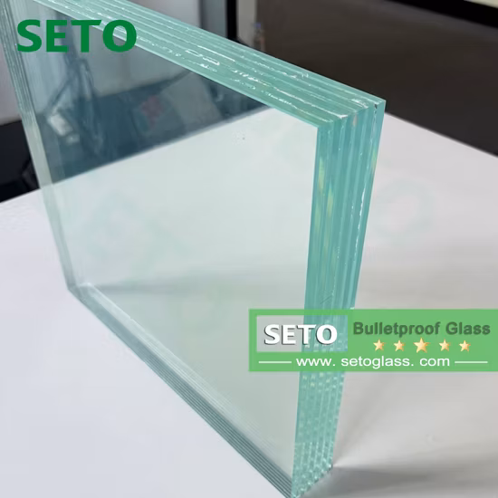 Vidro laminado temperado à prova de balas automotivo de segurança para janela de carro