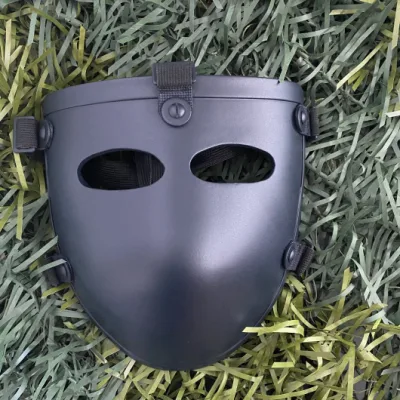 Nij Iiia Máscara meia face à prova de balas para capacetes